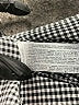 MNG Checkered-gingham Gray Casual Dress Size 4 - photo 8