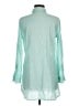 Oliphant Teal Long Sleeve Blouse Size M - photo 2