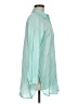 Oliphant Teal Long Sleeve Blouse Size M - photo 4