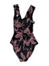 Soma Floral Black One Piece Swimsuit Size 14 - photo 2