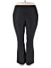 Only Necessities Chevron-herringbone Black Dress Pants Size 8 - photo 1