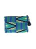 J.Crew 100% Viscose Blue Clutch One size - photo 2