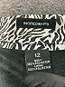 Ingredients Animal Print Silver Casual Skirt Size 12 - photo 4