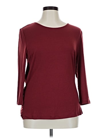 New York & Company 3/4 Sleeve T-Shirt (view 1)
