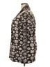 Svaha Graphic Brown Cardigan Size 2X - photo 5