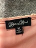 Brittany Black Pink Short Sleeve Top Size M - photo 7