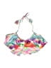 Op Tie-dye Pink Swimsuit Top Size L - photo 1