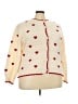 Cider Hearts Ivory Cardigan Size 4X - photo 1