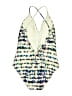 Splendid Tie-dye Ivory One Piece Swimsuit Size L - photo 2