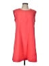 DKNY Solid Red Casual Dress Size 10 - photo 1
