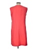 DKNY Solid Red Casual Dress Size 10 - photo 2