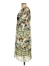 Gerry Weber 100% Polyester Print Green Casual Dress Size EU 42 / US 12 - photo 5