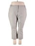 Apt. 9 Solid Gray Casual Pants Size 22 - photo 1