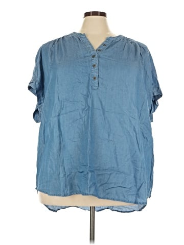 Jane and Delancey Short Sleeve Blouse (view 1)
