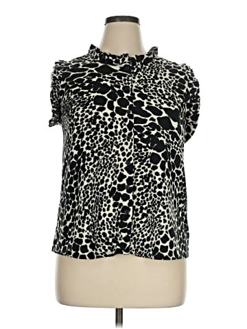 Who What Wear Short Sleeve Blouse (view 1)