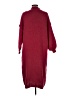 Unbranded 100% Polyester Burgundy Casual Dress Size M - photo 2