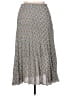 Max Studio 100% Polyester Print Gray Casual Skirt Size XL - photo 2