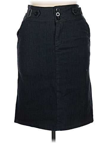 No Fuze Jeans Denim Skirt (view 1)