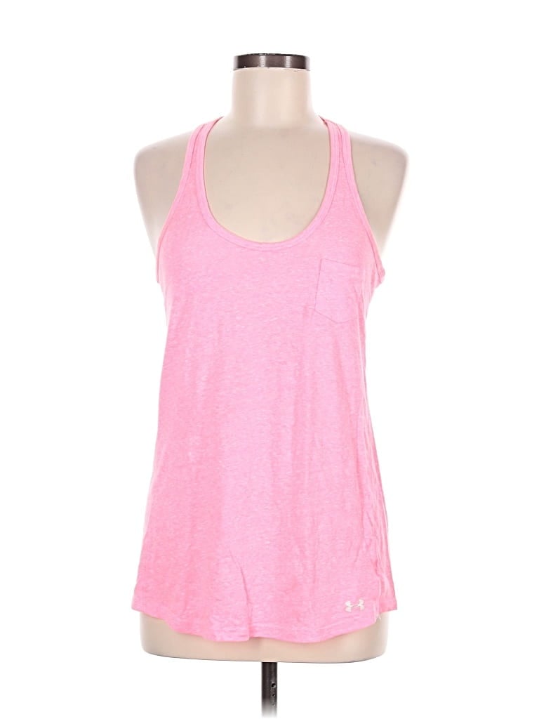 Pre-owned Under Armour Active Tank Top In Pink