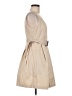 Zara Basic Solid Tan Casual Dress Size M - photo 4