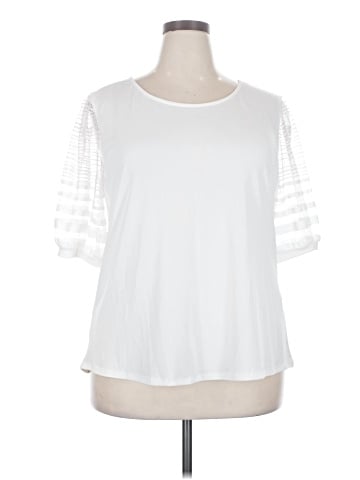 NY Collection Short Sleeve Top (view 1)
