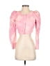LoveShackFancy 100% Cotton Pink Cardigan Size 00 - photo 1