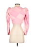 LoveShackFancy 100% Cotton Pink Cardigan Size 00 - photo 2