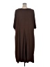 Roaman's Solid Brown Casual Dress Size 32W - photo 2
