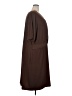Roaman's Solid Brown Casual Dress Size 32W - photo 4