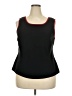 Studio 1 100% Polyester Black Tank Top Size 18 - photo 1