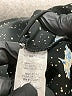 Fab'rik 100% Polyester Stars Black Cocktail Dress Size L - photo 8