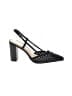 Jessica Simpson 100% Synthetic Black Heels Size 8 1/2 - photo 1