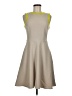 Muse Solid Gray Casual Dress Size 6 - photo 1