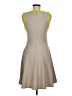 Muse Solid Gray Casual Dress Size 6 - photo 2