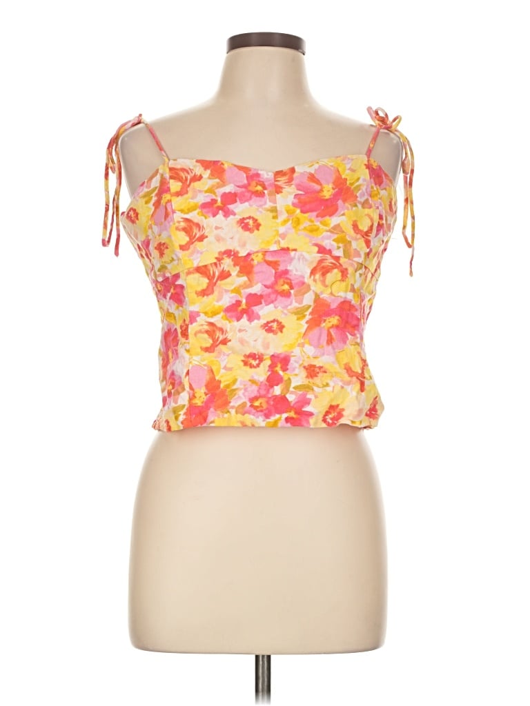Pre-owned Old Navy Sleeveless Blouse In Orange