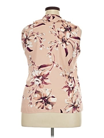 Karl Lagerfeld Paris Sleeveless Blouse (view 2)