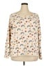 Evy's Tree Print Tan Pullover Sweater Size 2X - photo 1