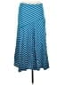 Chaps Stripes Blue Casual Skirt Size M - photo 1