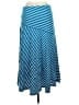 Chaps Stripes Blue Casual Skirt Size M - photo 2
