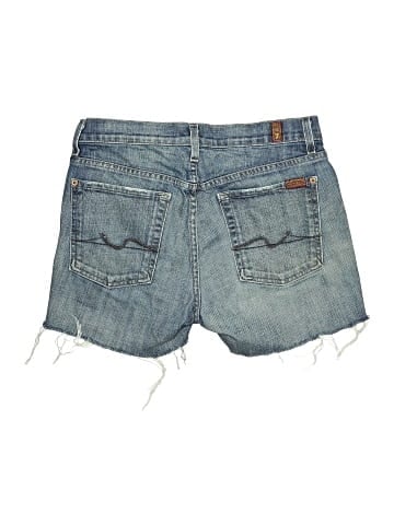 7 For All Mankind Denim Shorts (view 2)