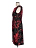 Connected Apparel Print Red Cocktail Dress Size 12 (petite) - photo 5