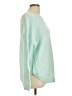St. John's Bay 100% Acrylic Chevron-herringbone Green Pullover Sweater Size L - photo 4
