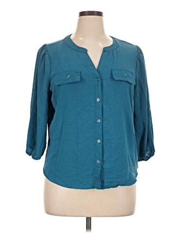 Adrienne Vittadini 3/4 Sleeve Blouse (view 1)