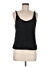 FOR DAYS 100% Cotton Black Tank Top Size M - photo 1