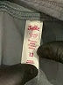 Justice Floral Blue Casual Pants Size 12 - photo 3