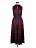 Gap 100% Polyester Tie-dye Blue Cocktail Dress Size M (tall) - photo 1