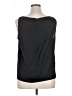 Ann Taylor 100% Polyester Black Sleeveless Top Size XL - photo 2