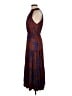 Gap 100% Polyester Tie-dye Blue Cocktail Dress Size M (tall) - photo 5