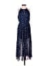 Maison Jules 100% Polyester Stars Blue Casual Dress Size XS - photo 1