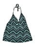 Mossimo Chevron-herringbone Teal Swimsuit Top Size M - photo 1